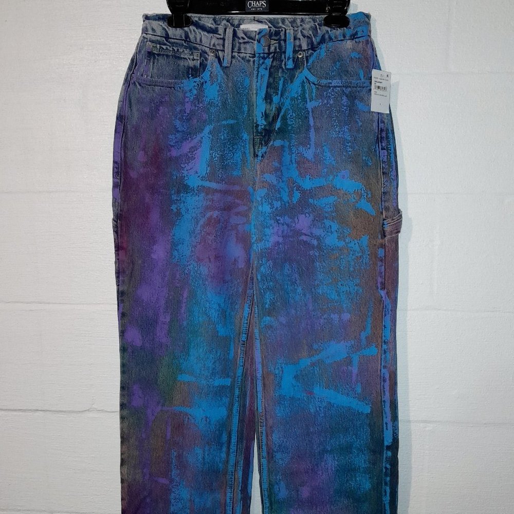 Good American Multicolor Straight Leg Jeans